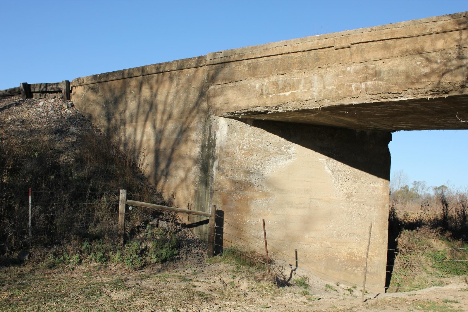 West abutment
